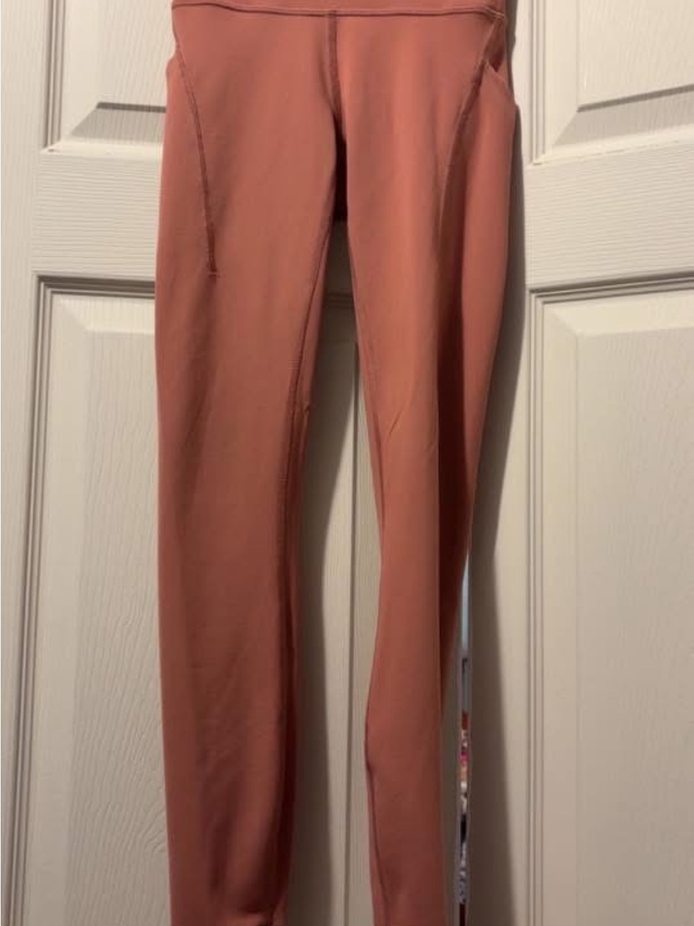 lululemon athletica Rose Salmon Leggings